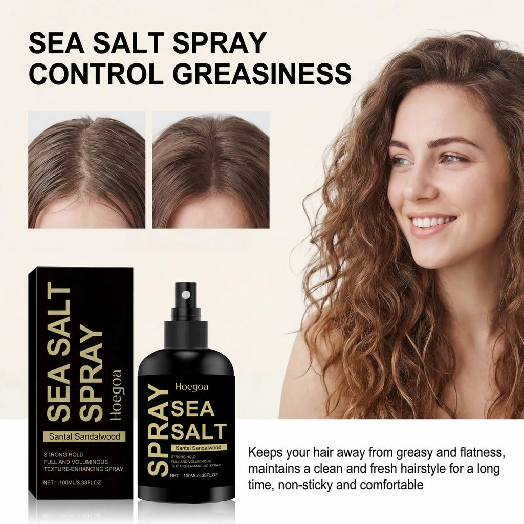 Sea Salt Texturizing Hair Spray – Beach Waves & Volume 100ml Texturizing Hair Spray Axl