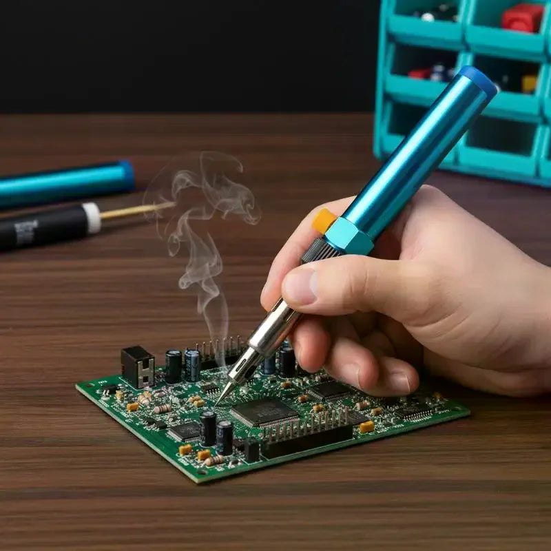 Cordless Gas Soldering Pen 1300°C – Portable Torch Iron Tool Gas Soldering Iron Axl