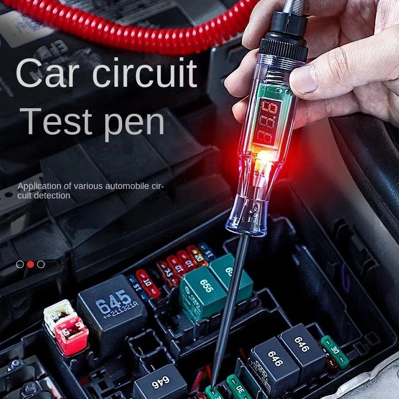 Auto Circuit Tester Probe Pen 6V–24V | Car Voltage Test Tool Circuit Tester Probe Axl