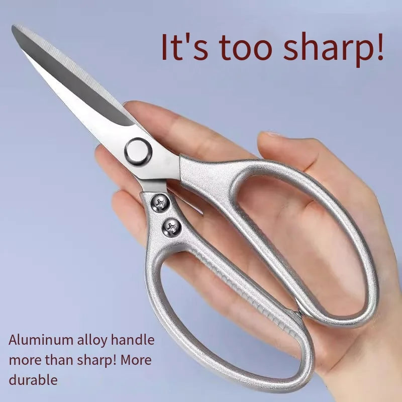 SK5 Stainless Steel Kitchen Scissors – Multifunctional Food Shears Kitchen Scissors Axl