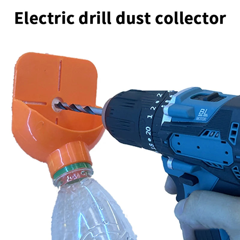 Wall Drill Dust Collector Box – Non-Slip, Large Capacity Drill Dust Collector Axl