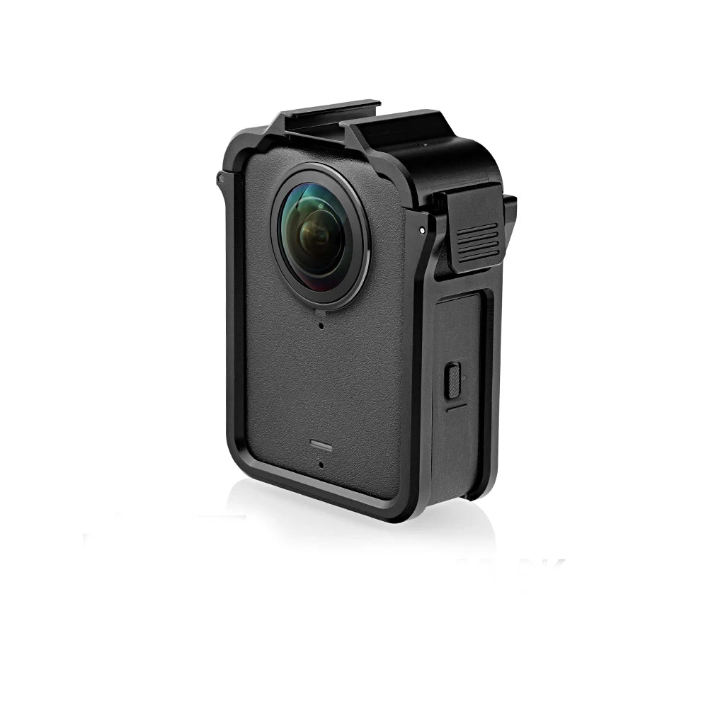 Metal Cage for DJI Osmo 360 – Cold Shoe Mount Rig Frame Camera Cage Rig Axl