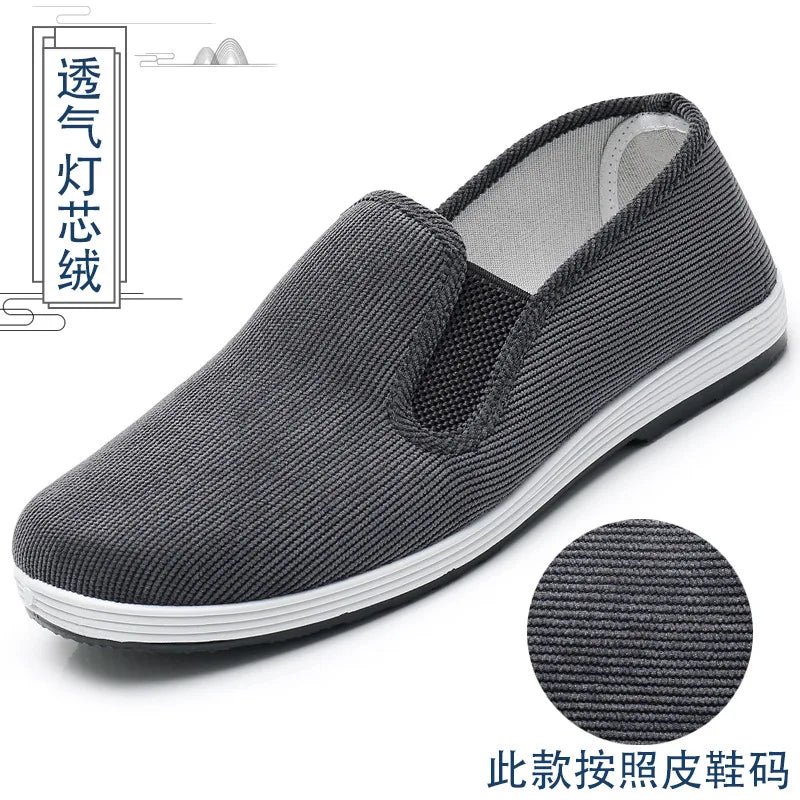 Men's Memory Foam House Slippers – Lightweight Slip-On Men's House Slippers Axl gray 45
