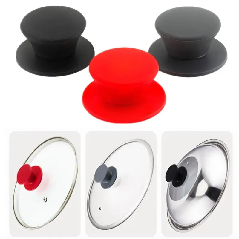 Silicone Pot Lid Knob – Universal Cookware Handle Replacement Cookware Lid Knob Axl