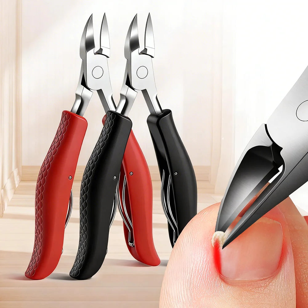 Professional Toenail Clipper – Stainless Steel Thick Nail Trimmer Nail Clipper Axl