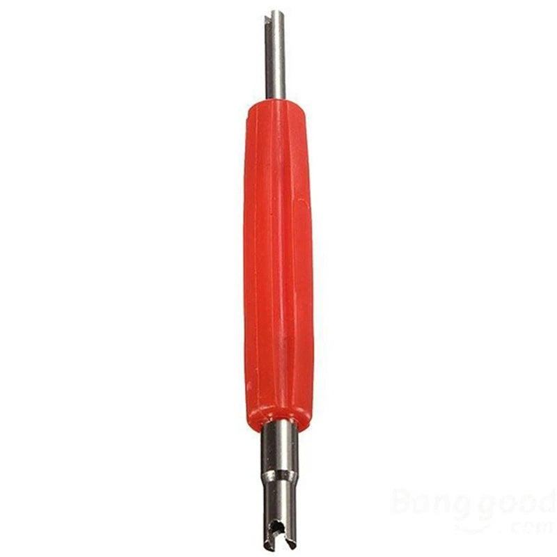 2-in-1 Valve Core Wrench – Tyre & A/C Tool for Car & Bike Valve Core Wrench Axl