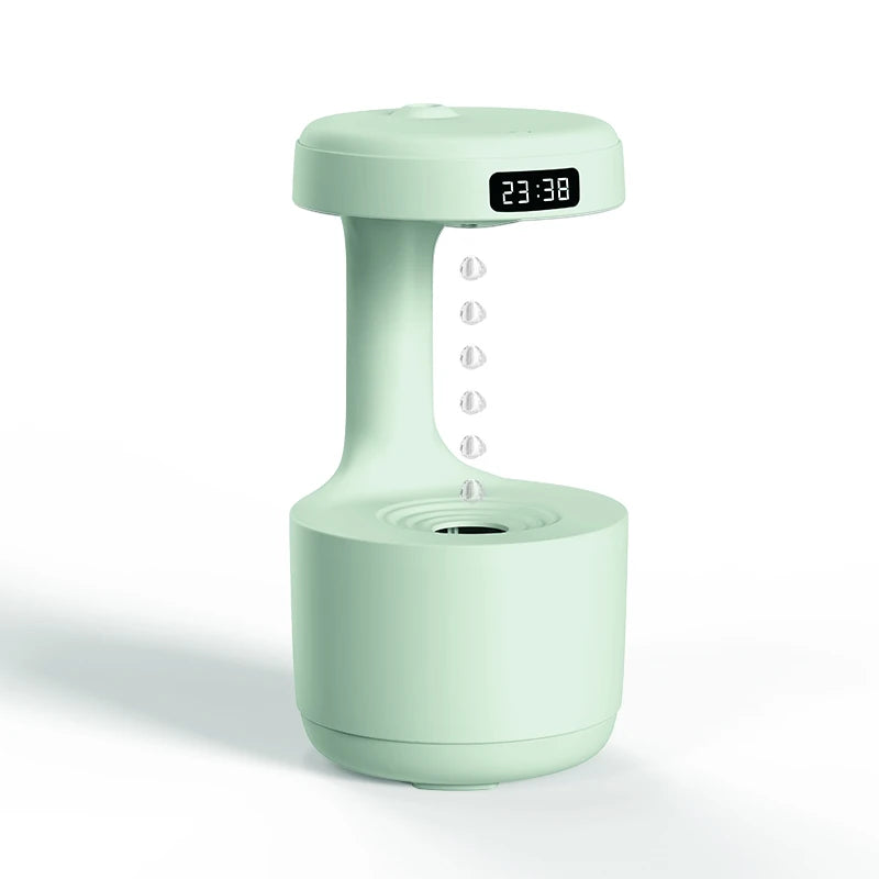 BALASHOV Anti-Gravity Ultrasonic Cool Mist Humidifier + LED Light Ultrasonic Humidifier Axl green