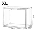 Transparent Acrylic Desktop Display Cabinet – Dustproof Storage Desktop Display Cabinet Axl XL