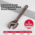 Adjustable Wrench 8/10/12 Inch – Carbon Steel Pipe Spanner Adjustable Wrench Axl 8 inch China Mainland