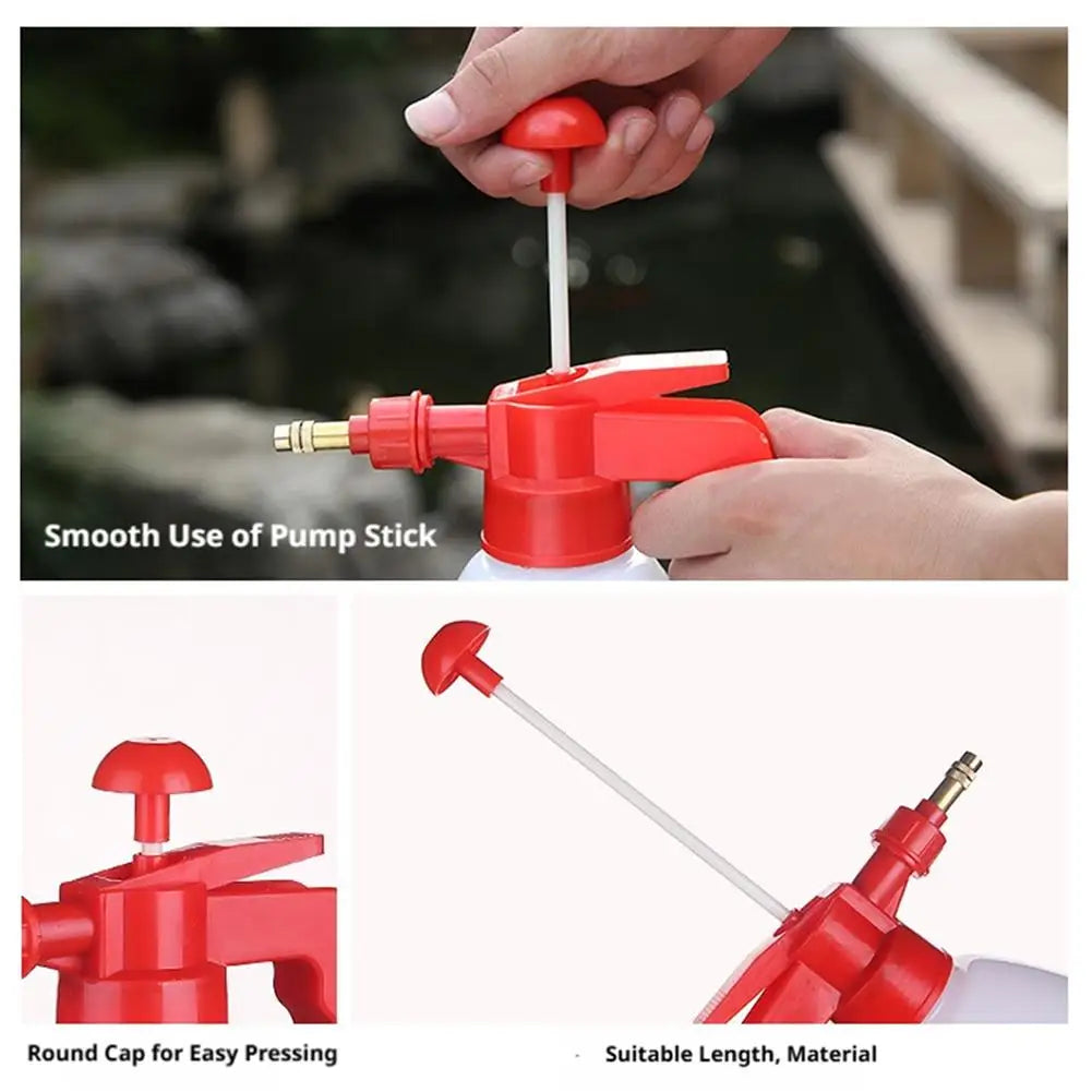 2L One-Hand Pressure Spray Bottle | Manual Pump Garden Sprayer Garden Pump Sprayer Axl