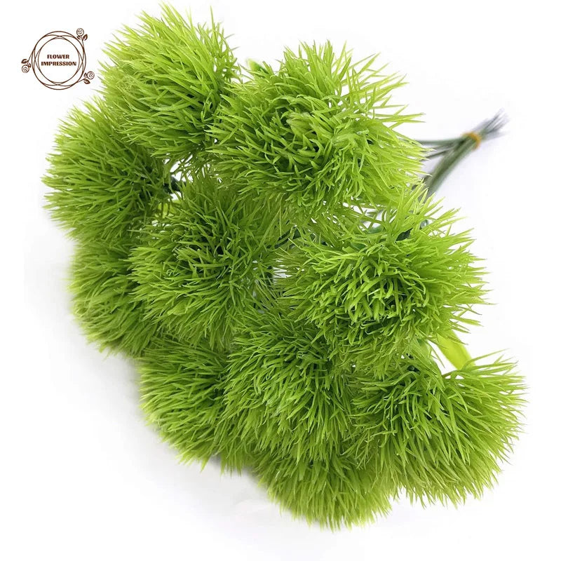 Artificial Dandelion Flowers – Plastic Faux Plants for Home & Events Artificial Flowers Axl Green 10pcs