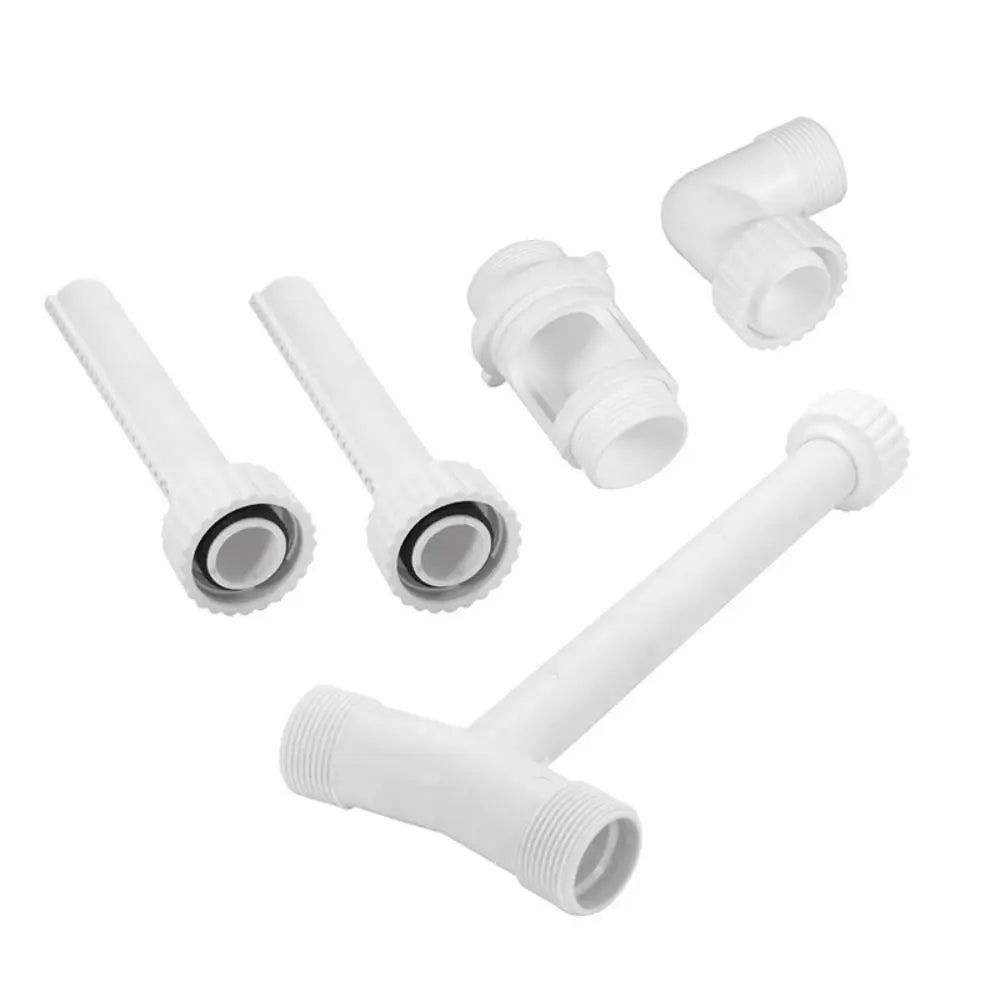 PVC Pool Fountain Sprayer – Adjustable Double-Jet Waterfall Head Pool Fountain Sprayer Axl
