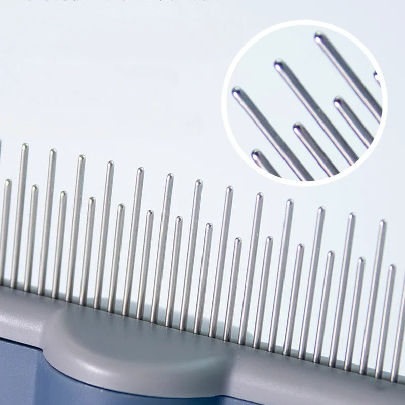 Pet Hair Removal Comb – Grooming Brush for Cats & Dogs Pet Grooming Comb Axl