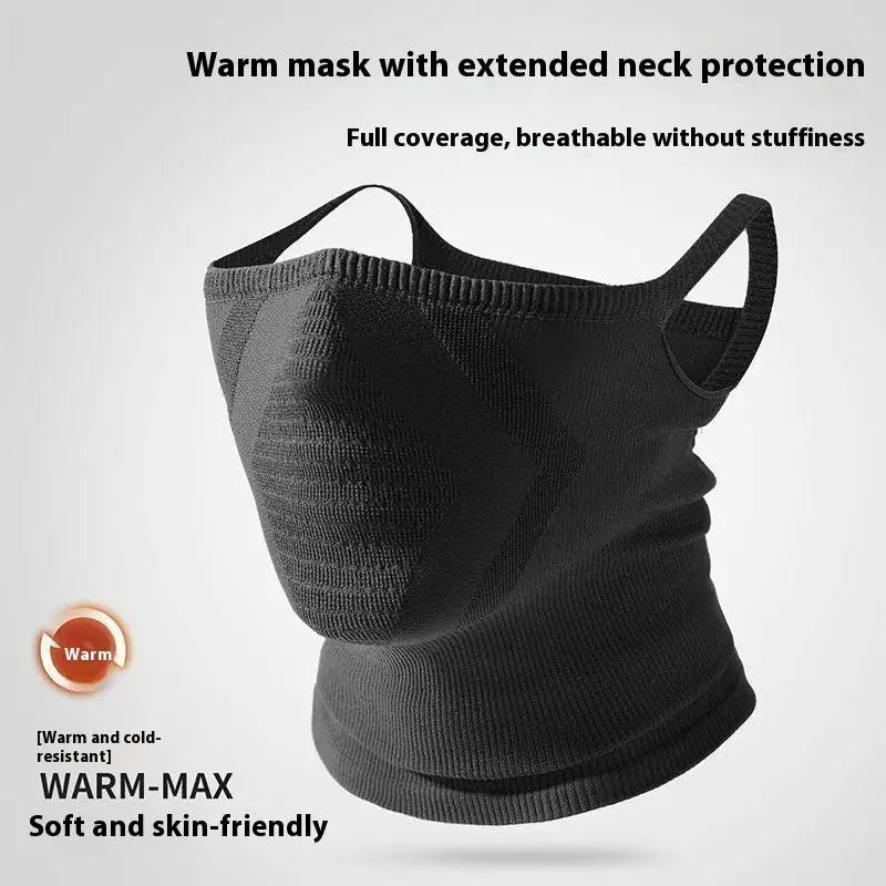 Windproof Outdoor Sport Face Mask & Neck Gaiter | Hiking Cycling Sport Face Mask Axl 1 Black