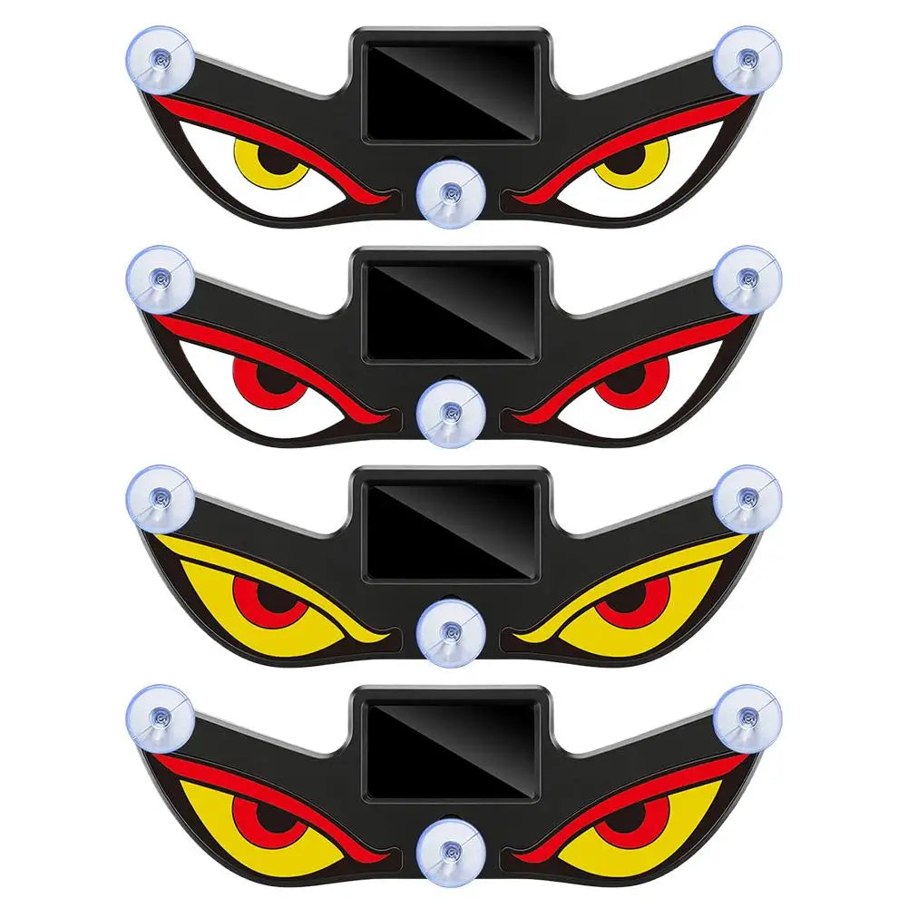 Solar LED Devil Eyes Car Atmosphere Light | Type-C Charging Car Atmosphere Light Axl