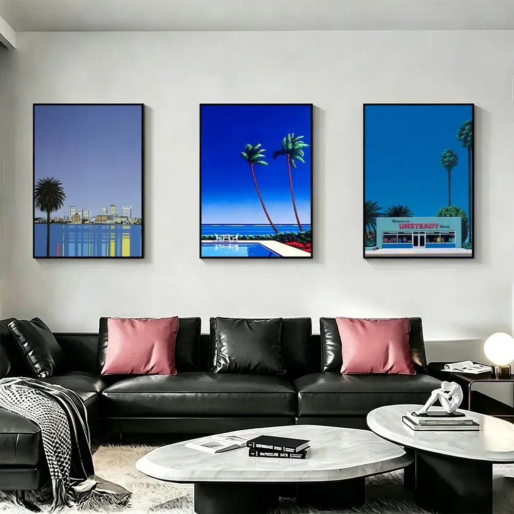 Hiroshi Nagai Art Poster – HD Waterproof Wall Decor Print Art Wall Poster Axl