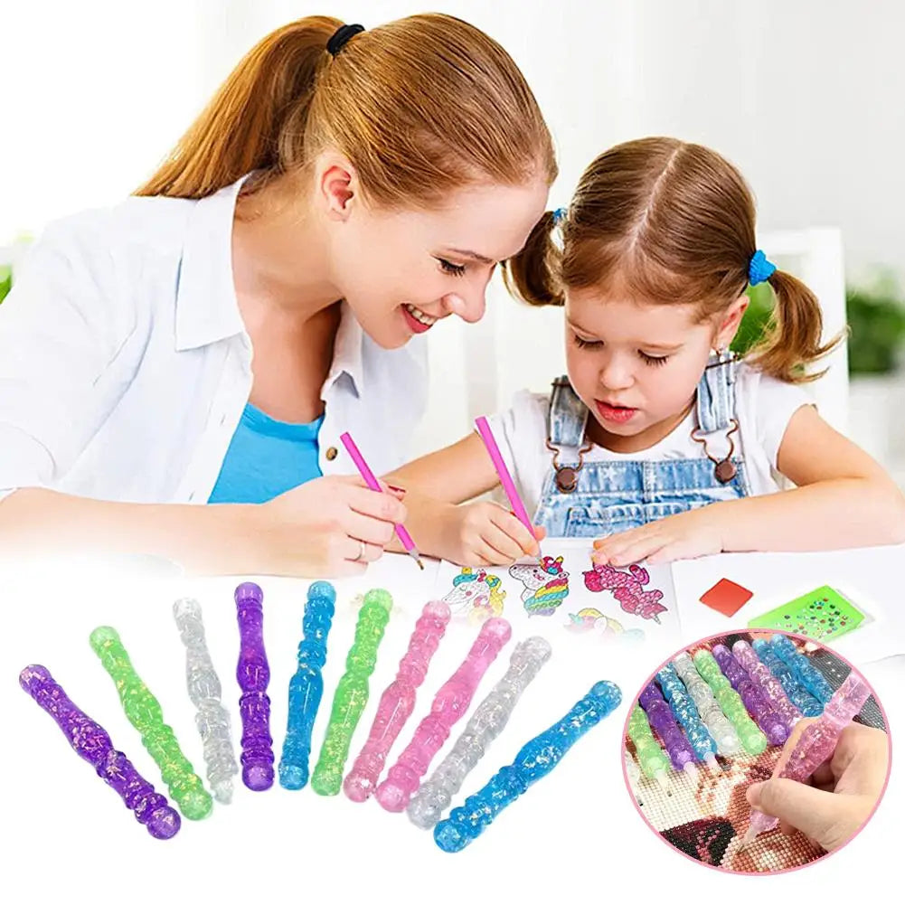 5D Diamond Painting Pen with 12 Replaceable Tips | Dotting Tool Diamond Painting Pen Axl