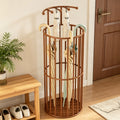 Iron Umbrella Stand – Large Capacity Arc Rack for Entryway Umbrella Stand Axl Brown