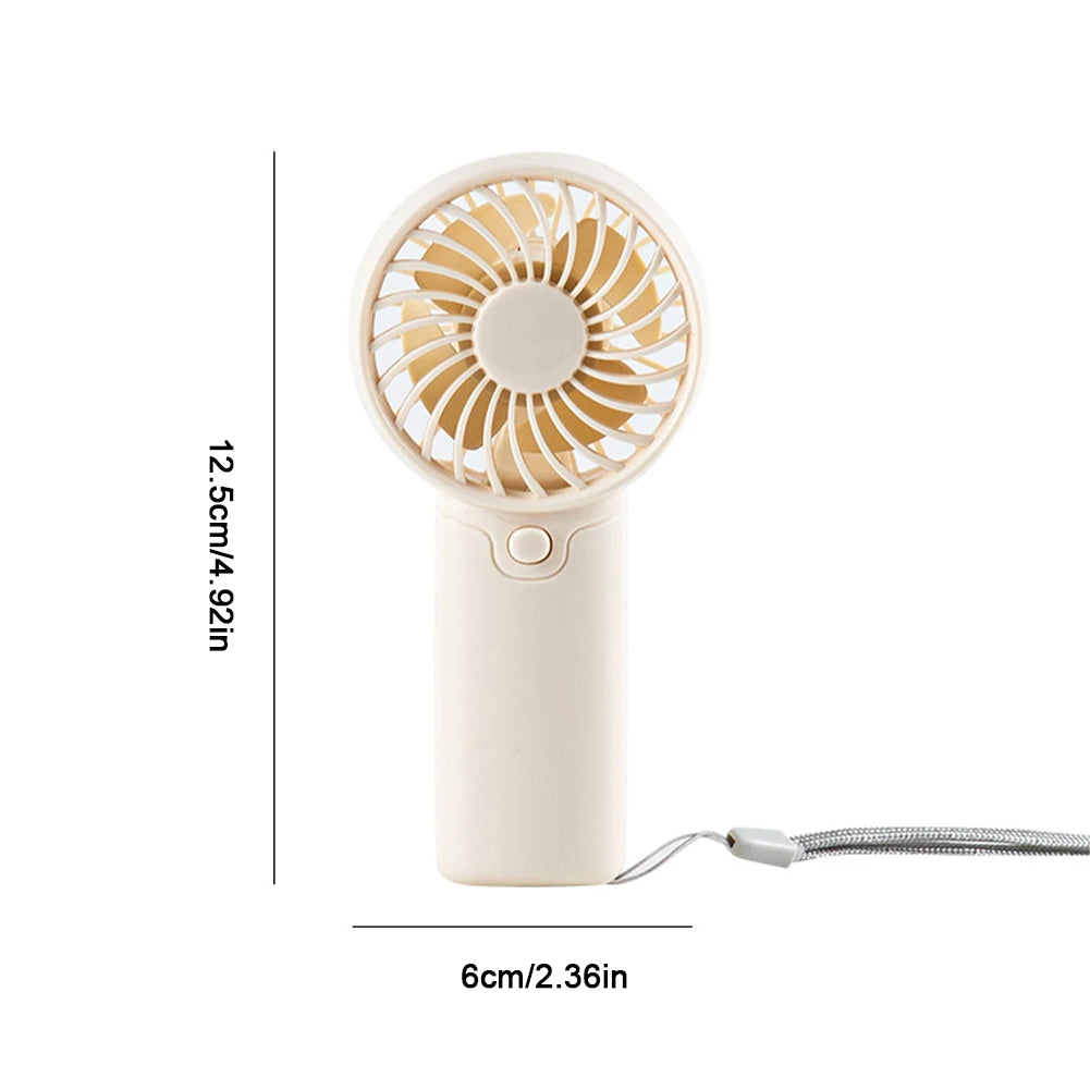 Cute Mini Portable Handheld Fan – Pocket Size, Low Noise Mini Handheld Fan Axl