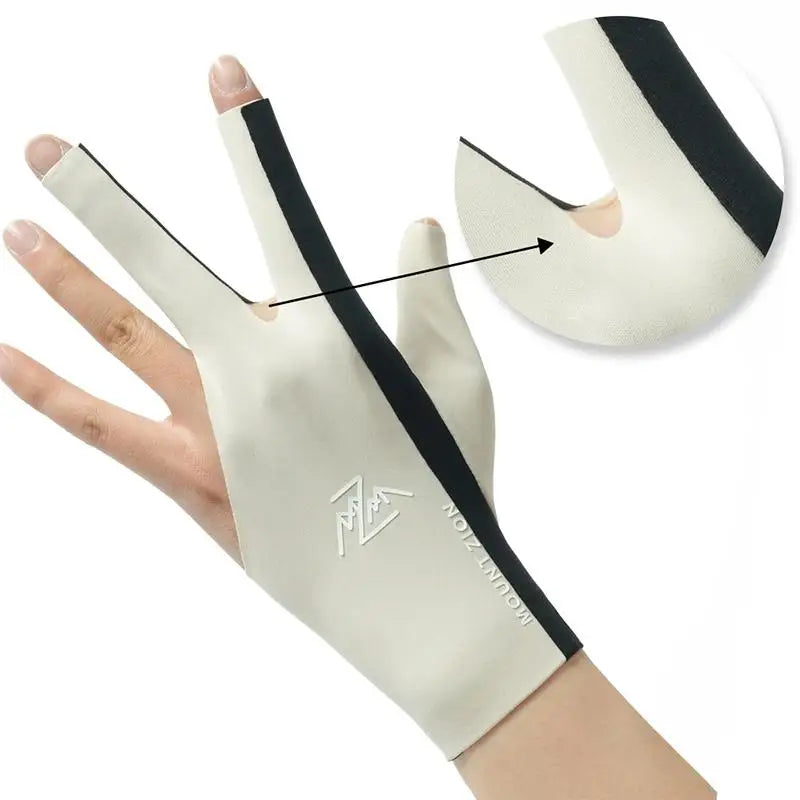 Fingerless Billiard Pool Glove – Breathable Ice Silk 3-Finger Billiard Cue Glove Axl