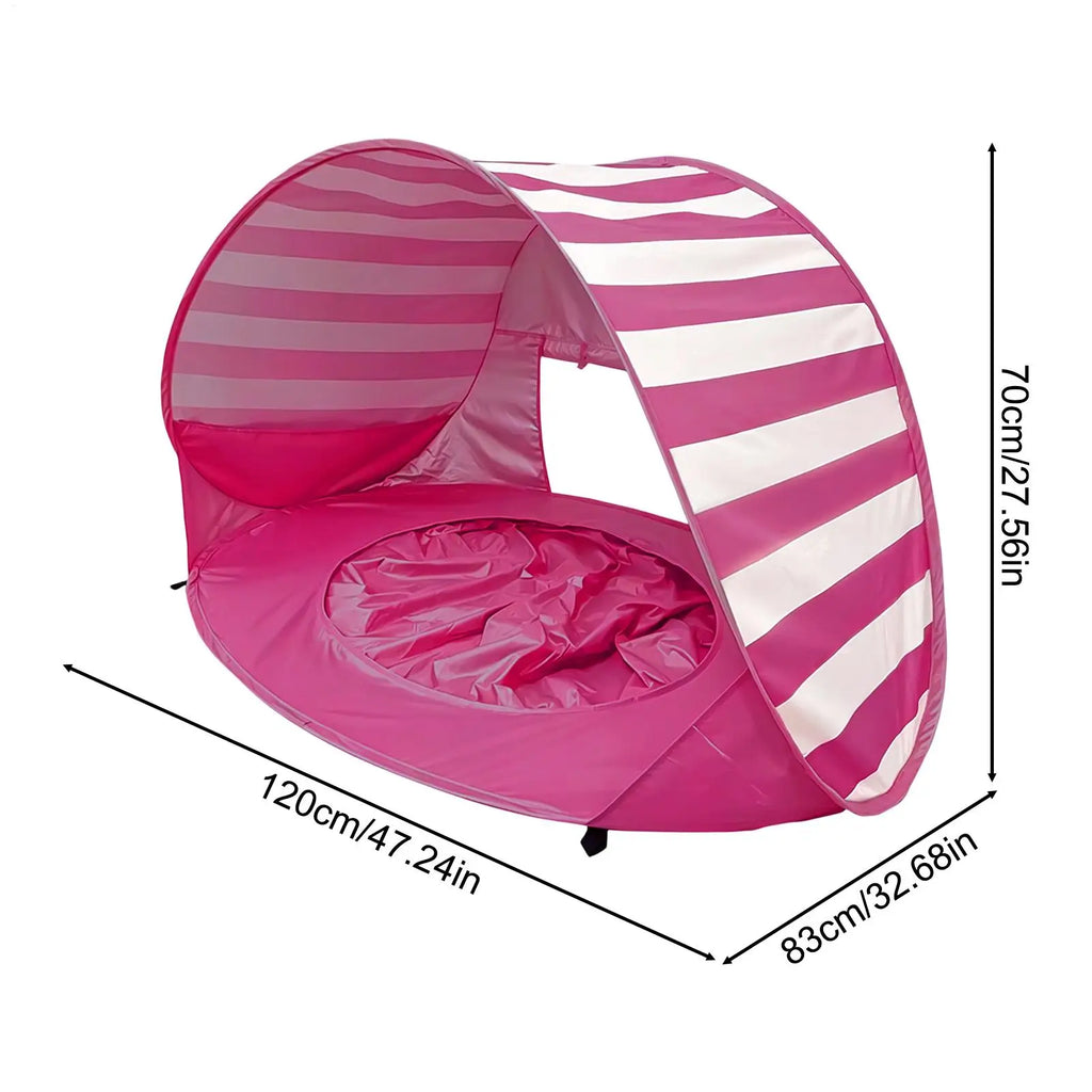 Kids Beach Tent with Mini Pool – Foldable UV Shade Shelter Kids Beach Tent Axl