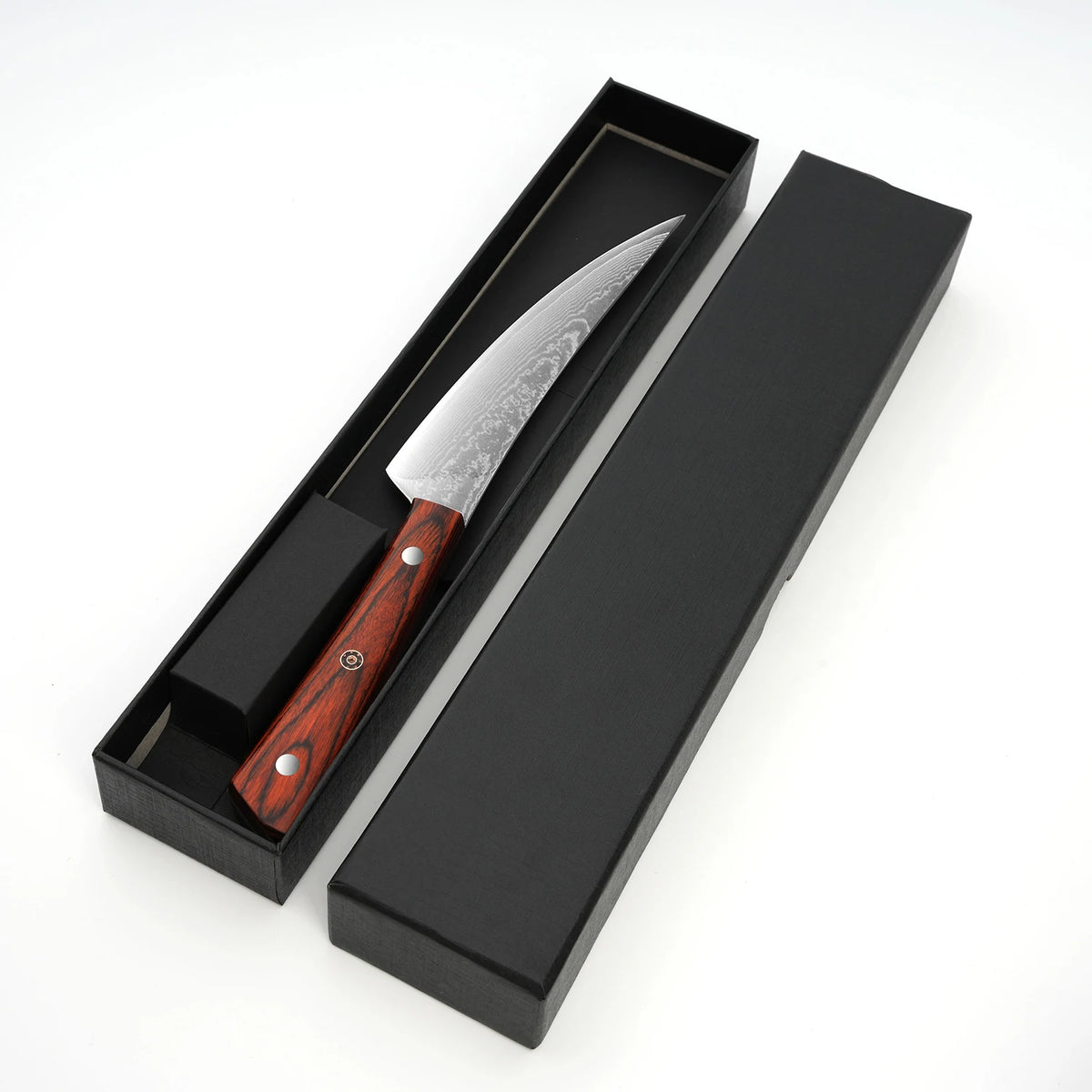 5.5" Damascus Steel Japanese Chef's Knife | Boning Knife Damascus Chef's Knife Axl 1pcs A