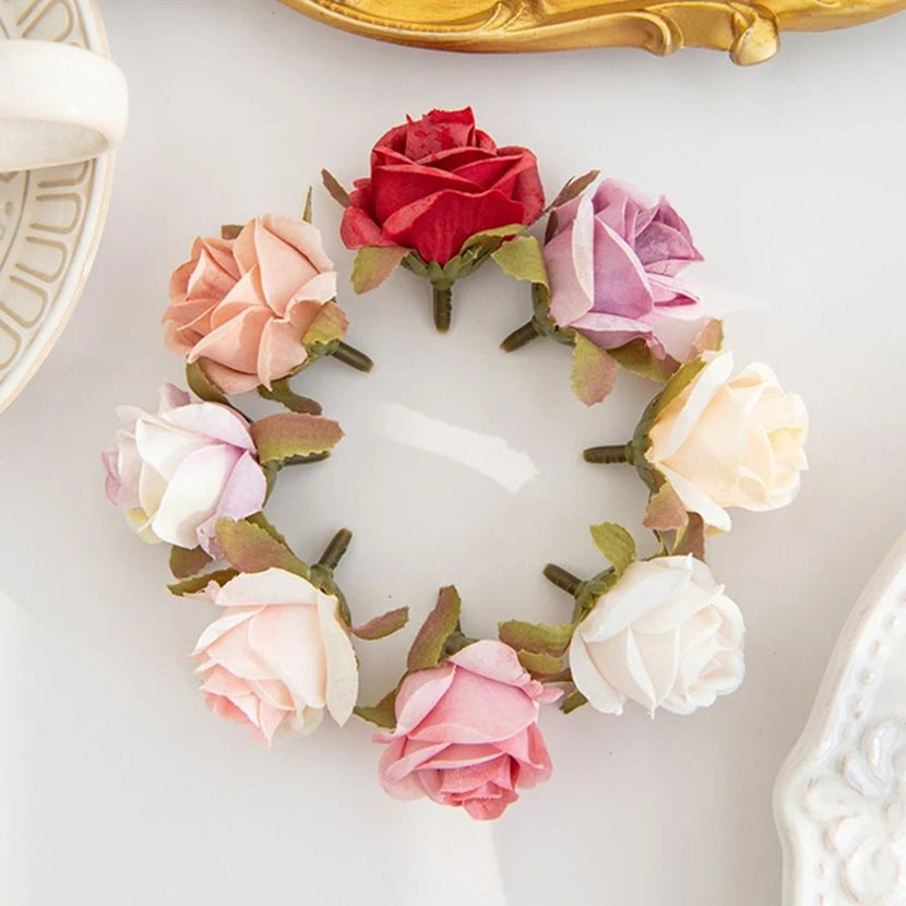 Artificial Silk Rose Heads Bulk – Wedding & Home Décor Artificial Silk Flowers Axl