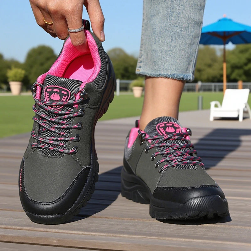 Women's Non-Slip Hiking Sneakers – Platform Walking Shoes Women's Hiking Sneakers Axl
