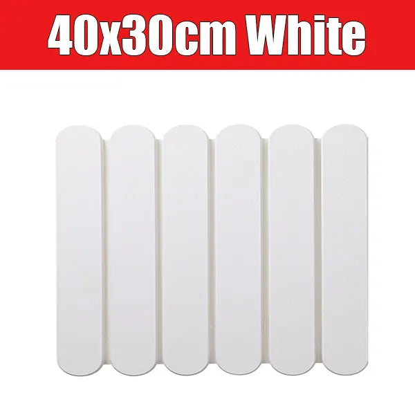 Roll-Up Diatomite Dish Drying Mat – Quick Dry & Non-Slip Dish Drying Mat Axl 40x30cm White other