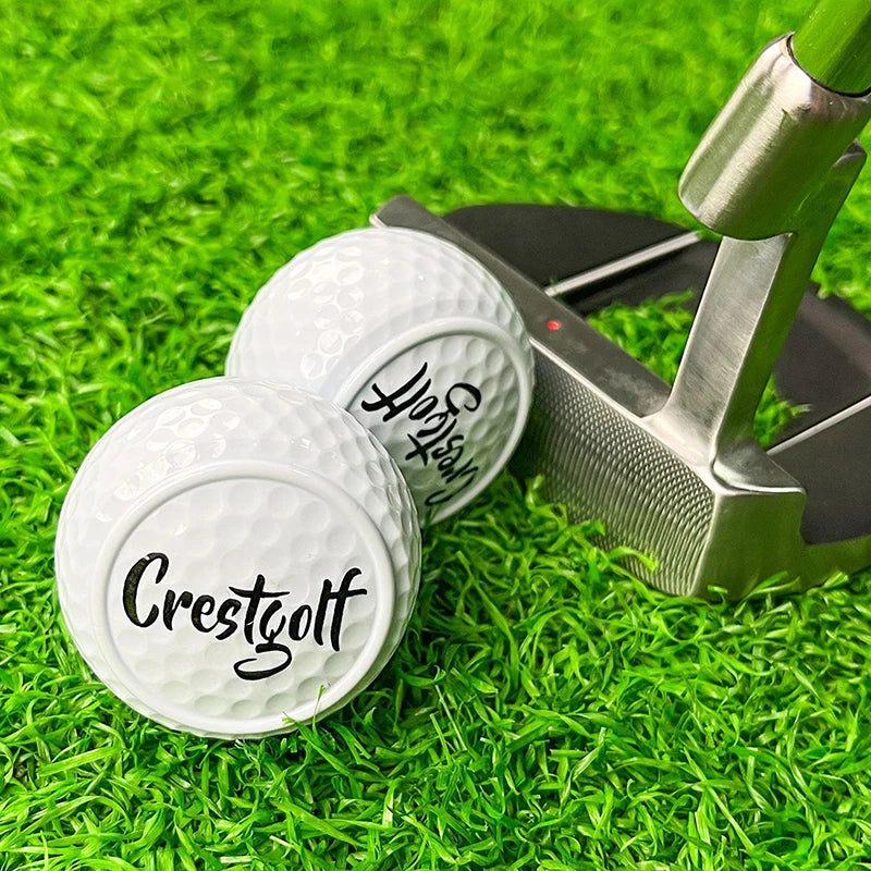 Flat Golf Training Ball – Two-Layer Practice Ball for Swing Golf Training Ball Axl