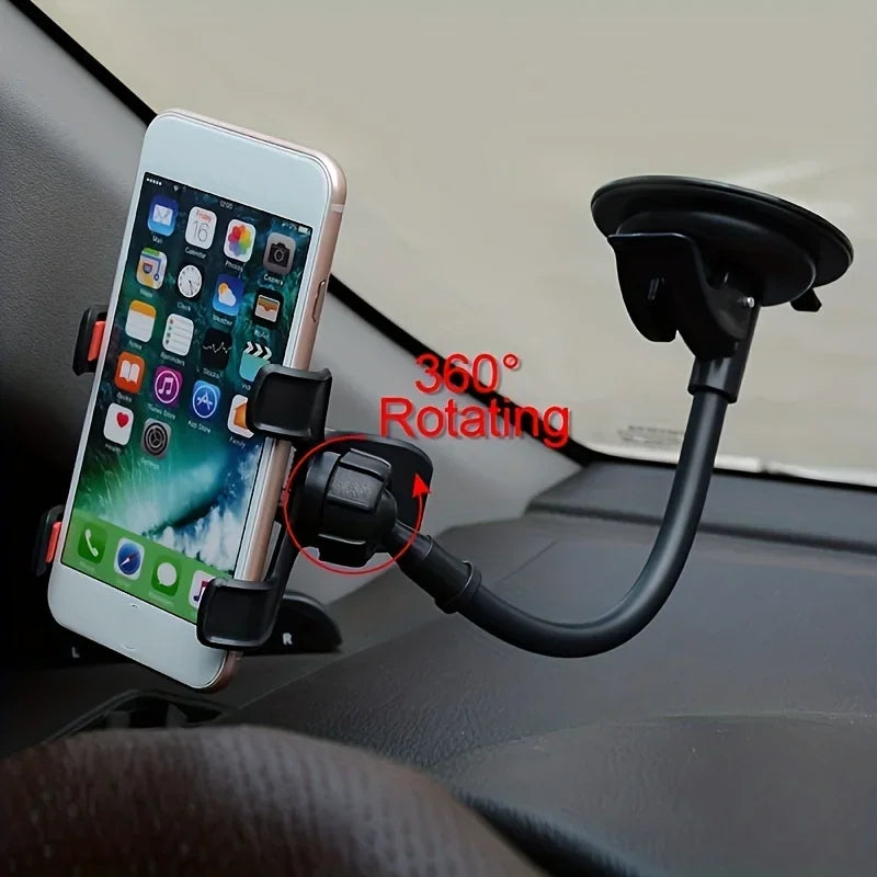 360° Car Dashboard Phone Mount – Universal Suction Cup Holder Car Phone Mount Axl