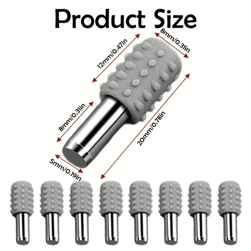 100-Pack Shelf Support Pins with Anti-Slip Sleeves | Cabinet & Wardrobe Shelf Support Pins Axl