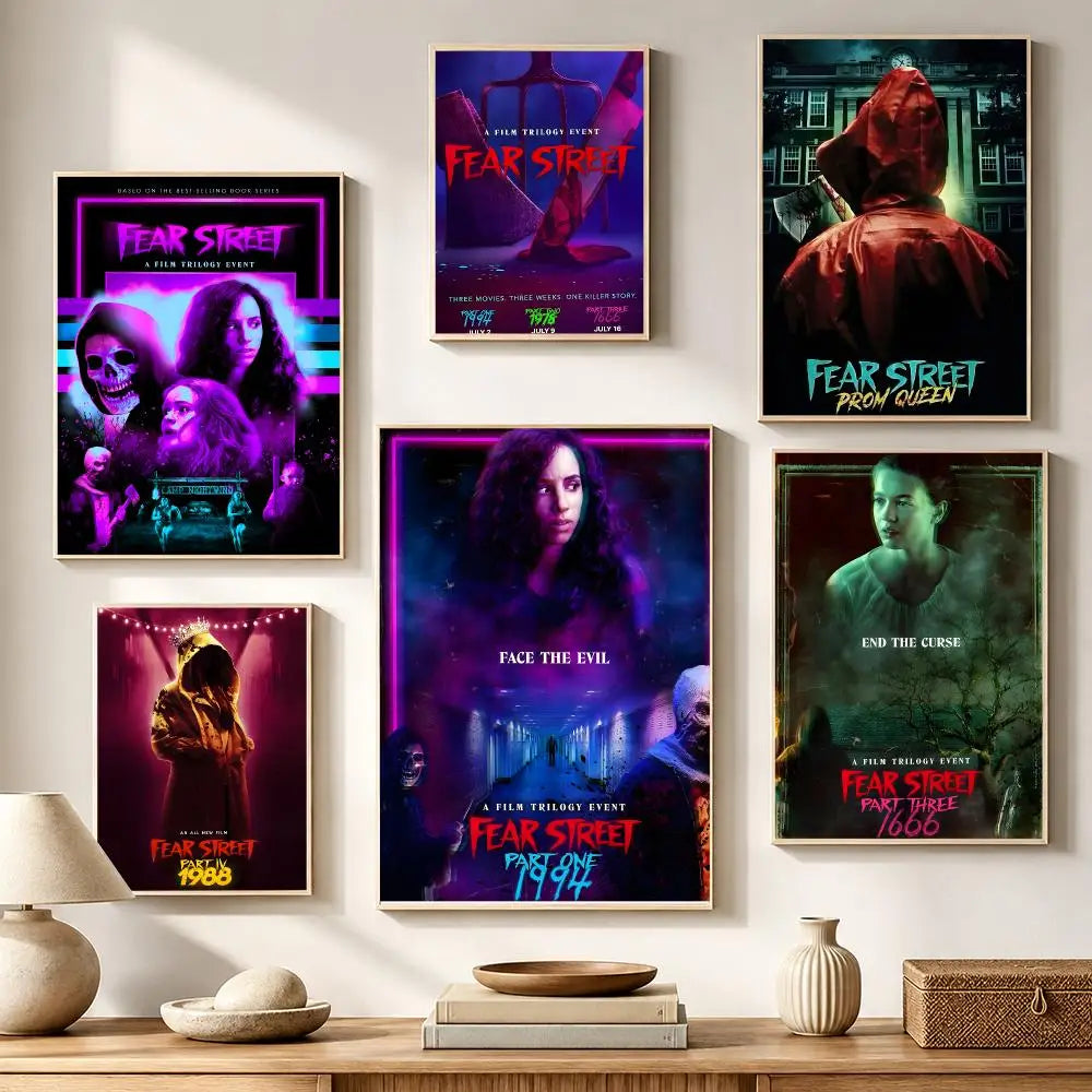 Fear Street Horror Movie Poster – HD Waterproof Wall Sticker Wall Art Poster Axl