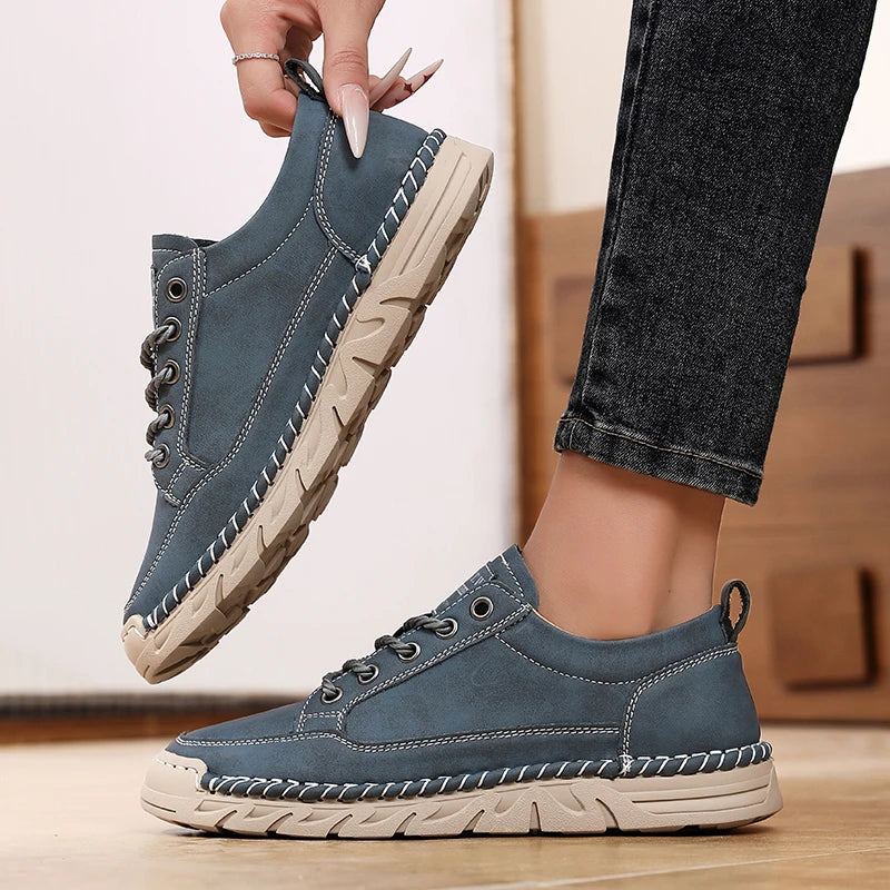 AZGB Women's Retro Casual Sneakers – Thick Sole Anti-Slip Shoes Women's Casual Sneakers Axl