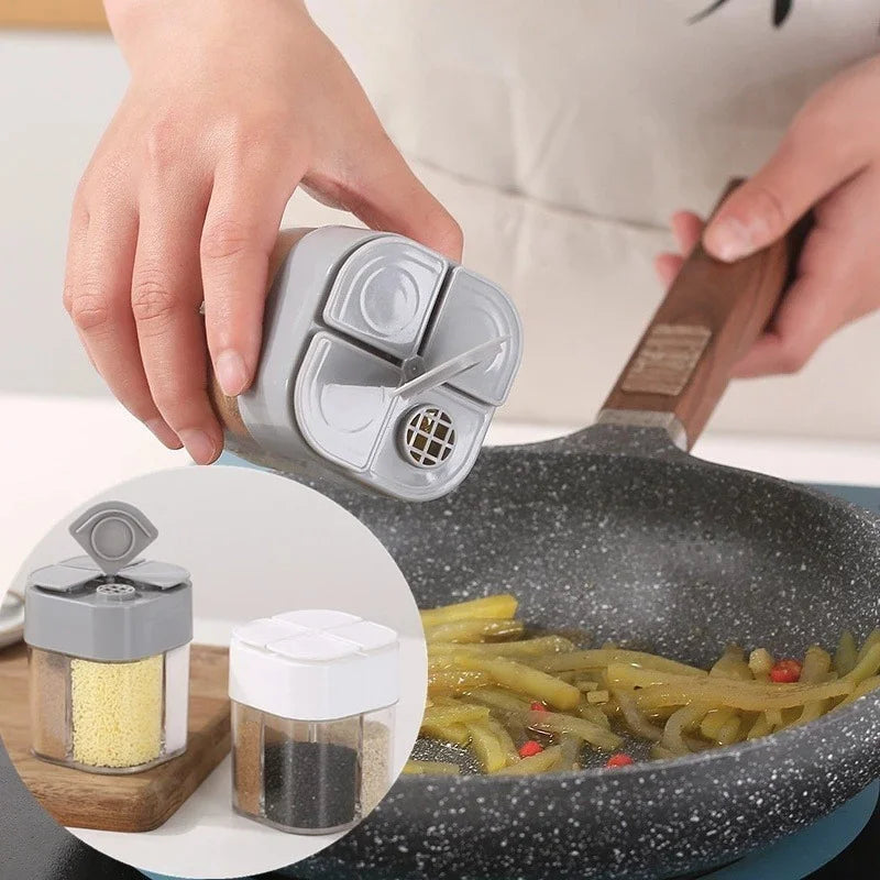 4-in-1 Travel Camping Spice Shaker & Seasoning Dispenser Camping Spice Shaker Axl