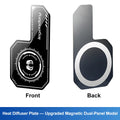 Magnetic Phone Cooler Heat Sink Sticker | iPhone & Samsung Phone Cooling Sticker Axl 1PCS Magnetic