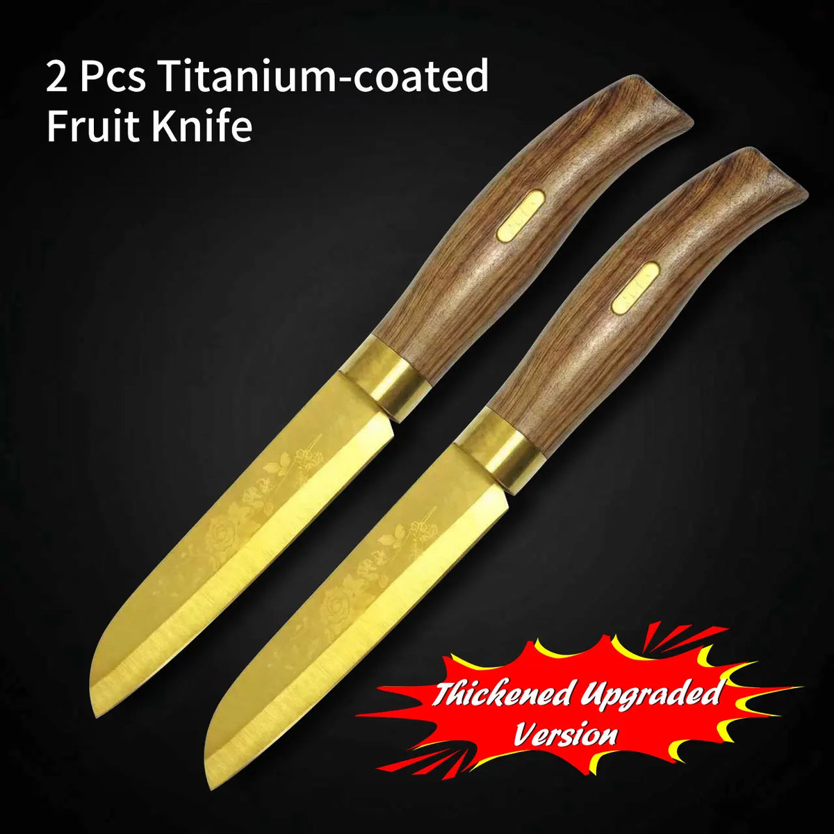 3-Piece Stainless Steel Paring Knife Set – Fruit Kitchen Knives Paring Knife Set Axl 2pcs