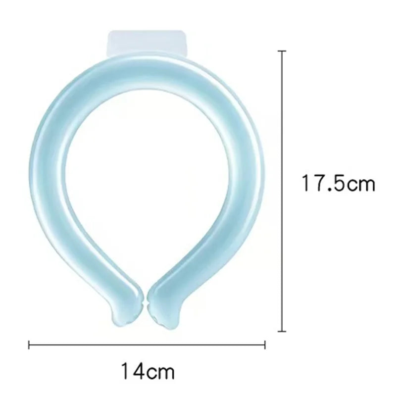 Summer Neck Cooling Ring – Ice Cooling Pad & Headband Neck Cooling Ring Axl