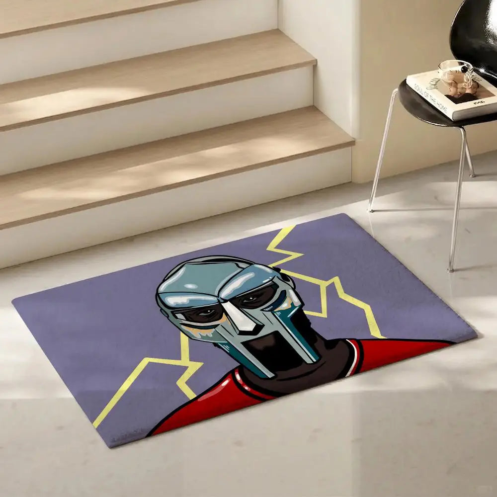 Rap Icon Flannel Floor Mat – Non-Slip Soft Indoor Rug Flannel Floor Mat Axl