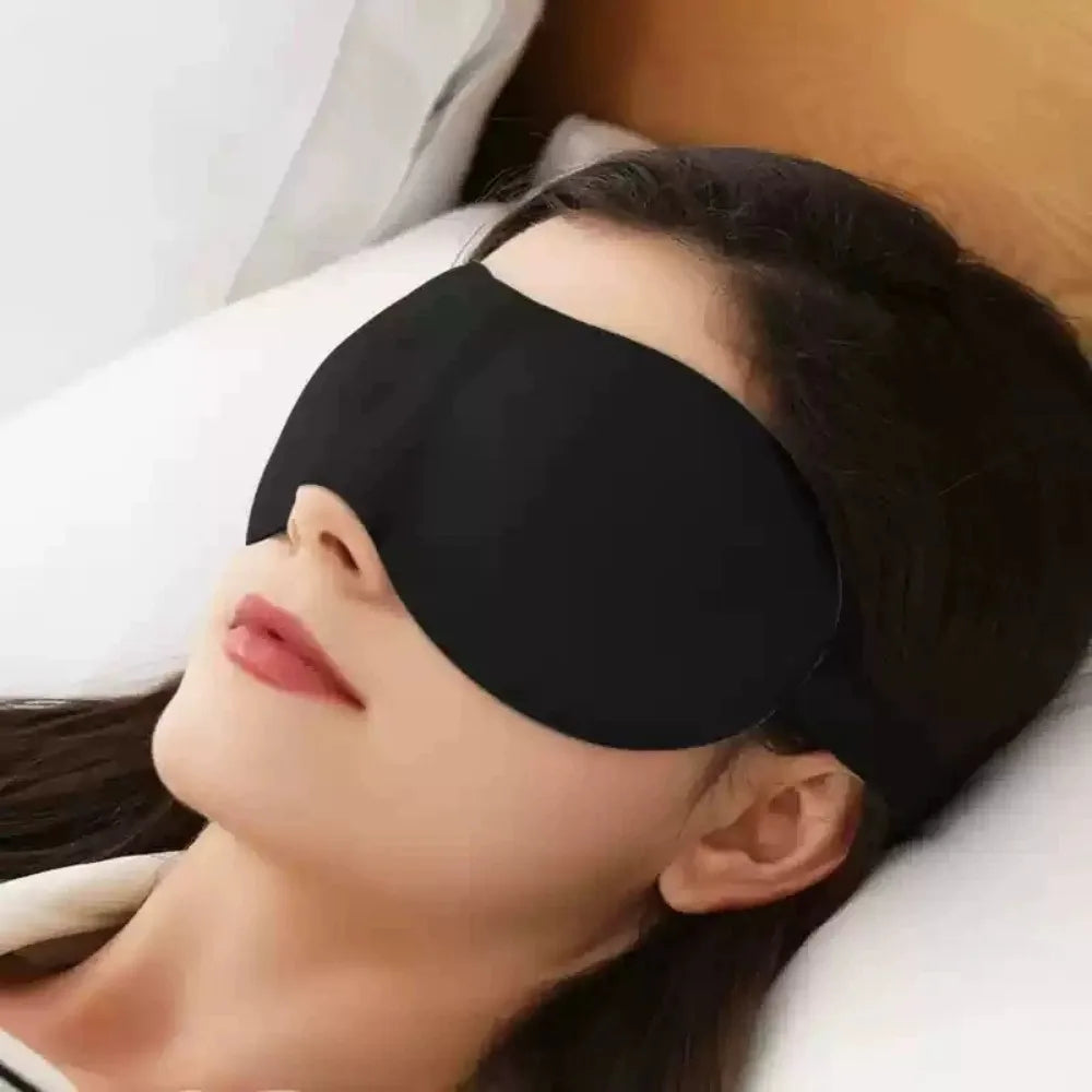 3D Sleep Eye Mask 2-Pack | Light Blocking Travel Blindfold Sleep Eye Mask Axl