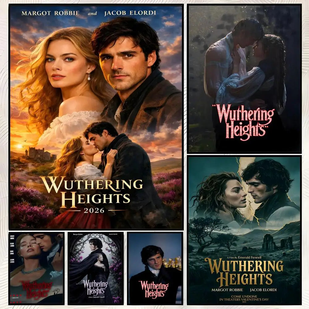 Wuthering Heights Self-Stick HD Wall Art Poster – Waterproof Wall Art Poster Axl