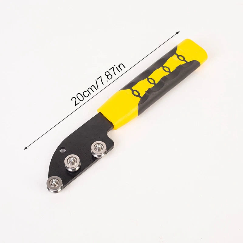 Manual Wire Straightener Tool – Stainless Steel Angle Adjuster Wire Straightener Tool Axl Yellow