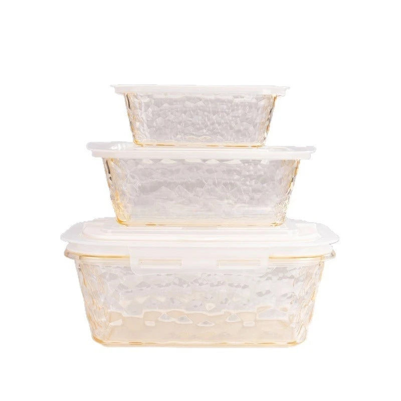 3-Piece Airtight Lunch Box Set – Sealed Food Storage Containers Food Storage Set Axl