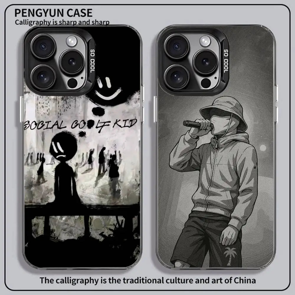 Rapper B-BENY JR iPhone Case – Colorful Anti-Fingerprint Cover iPhone Phone Case Axl