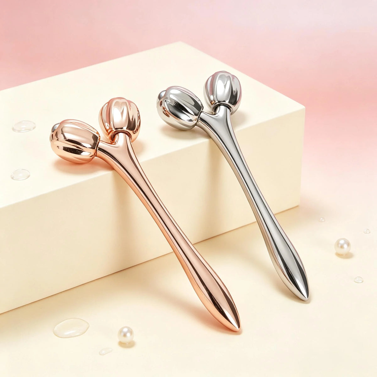 3D Facial Roller Massager – V Shape Face Lifting Tool Facial Roller Massager Axl