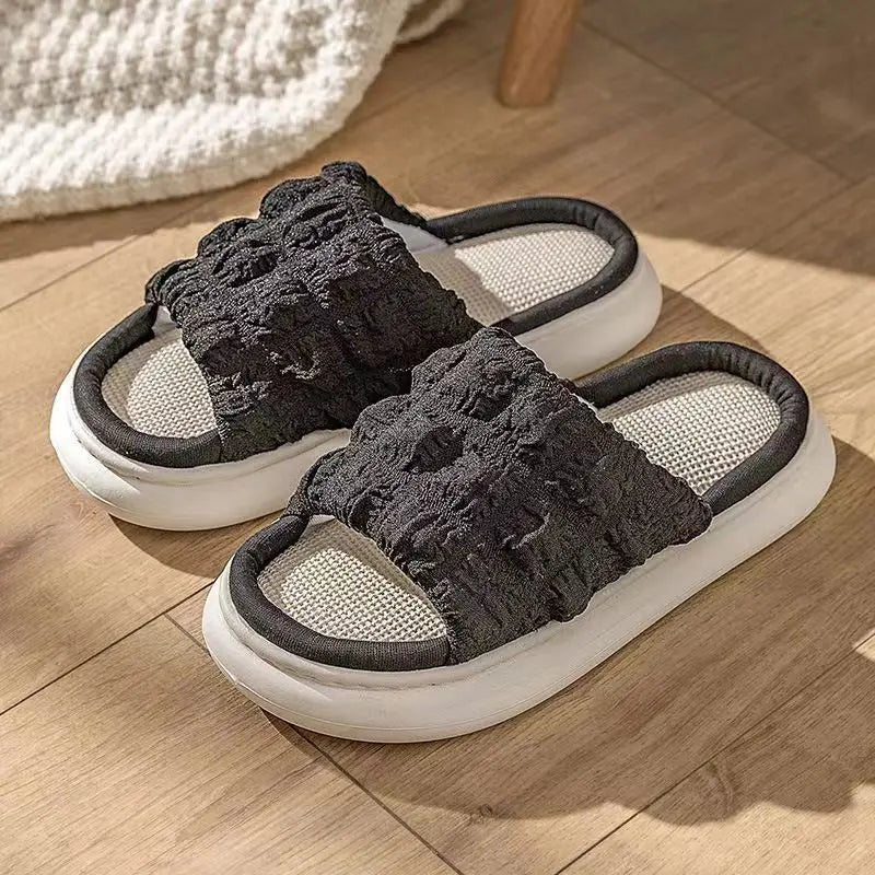 Women's Cloud Slippers – Soft Non-Slip EVA Indoor & Beach Slides Women's Slippers Axl black 40-41