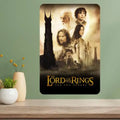 Two Towers Classic Movie Metal Poster Sign | Vintage Wall Art Metal Wall Sign Axl aluminum sign aluminum 14x20cm