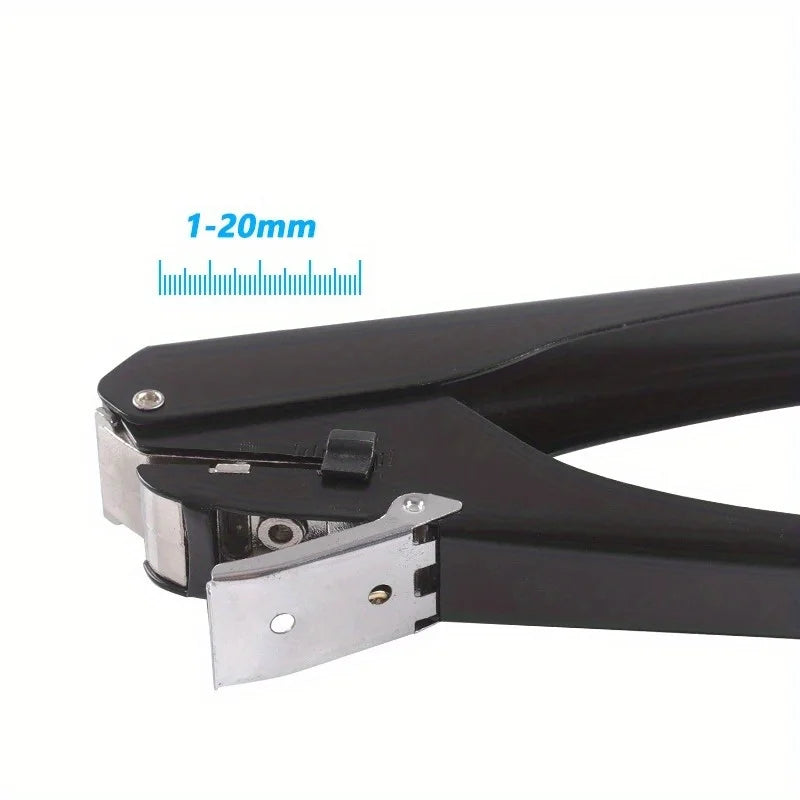 Metal Oval Single Hole Punch 4×15mm – Ellipse Paper Puncher Oval Hole Punch Axl