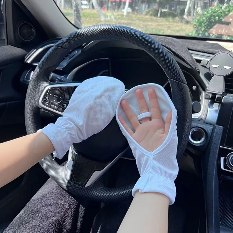 UV Protection Sunscreen Gloves – Breathable Cycling Gloves Sun Protection Gloves Axl
