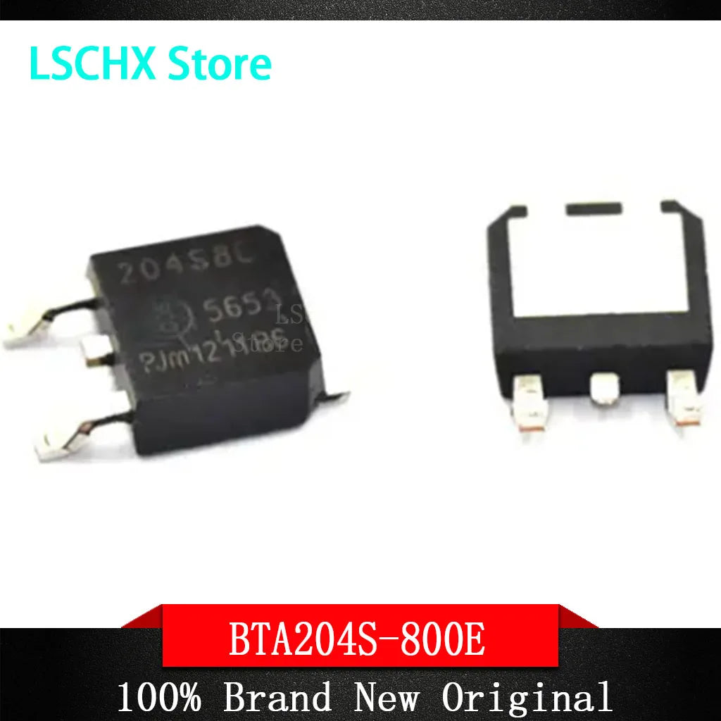 BTA204S-800E TRIAC Chipset TO-252 – Pack of 10 Units TRIAC Semiconductor Axl Default Title